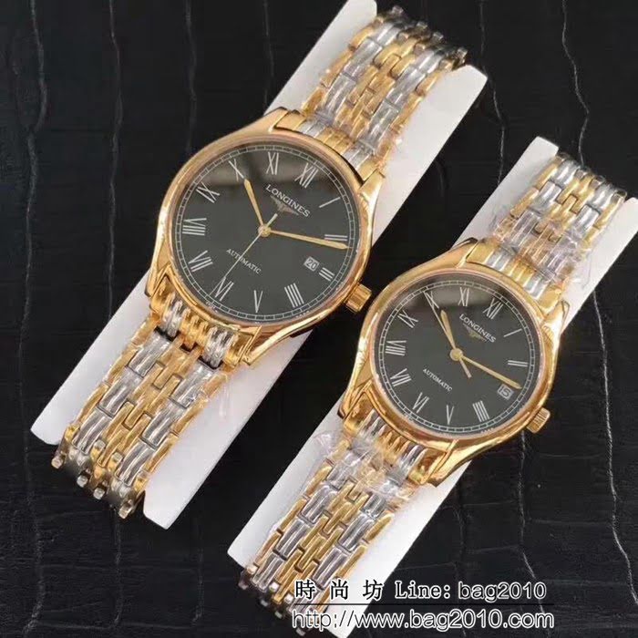 LONGINES浪琴 全自動機械 情侶對表 WSS1199